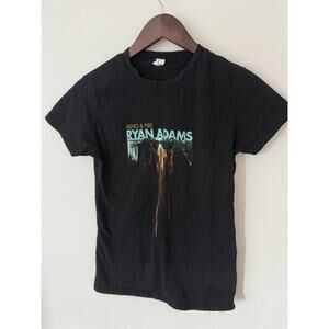 RYAN ADAMS Ashes & Fire Concert Tour 2011 Womens Size Large Band Tee Album Merch
